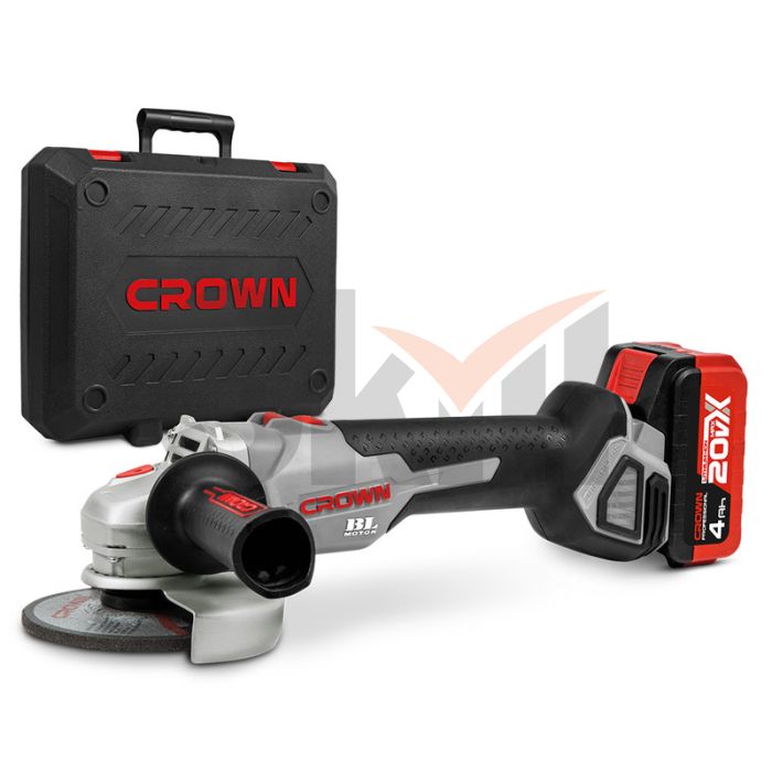 Аккумуляторная углошлифовальная машина BL CROWN CT23001-125HX-4 BMC