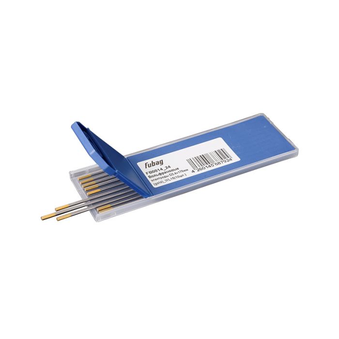 FUBAG Вольфрамовые электроды D2.4x175мм (gold)_WL15 (10 шт.) FUBAG Вольфрамовые электроды D2.4x175мм (gold)_WL15 (10 шт.)
