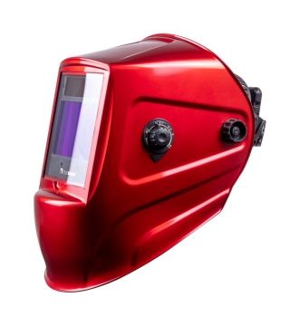 Маска сварщика GEFEST "красная" без коробки (ф-р 9500V, пр-во FoxWeld),без коробки