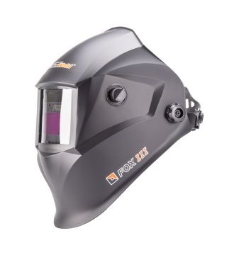 Маска сварщика FOX 3 "черная" (ф-р АСФ 4/9-13 с внеш. и внутр. рег.) без коробки