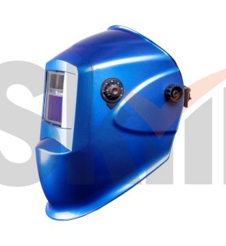 Маска сварщика КОРУНД-2 "синяя" (ф-р 7100V, пр-во FoxWeld), без коробки