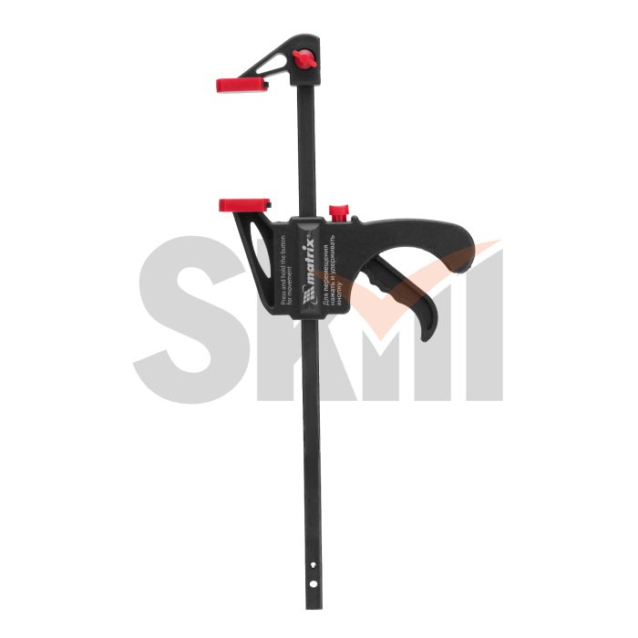 Струбцина универсальная F-образная, 200 х 315 х 45 мм, пластмассовый корпус Matrix