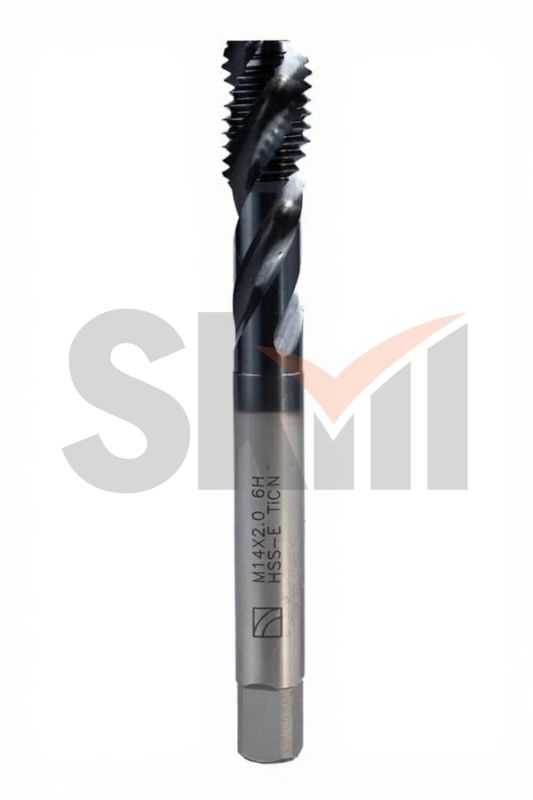 Метчик машинный с винтовой канавкой  М10*1,5 осн  Р6М5К5  TiCN  DIN371