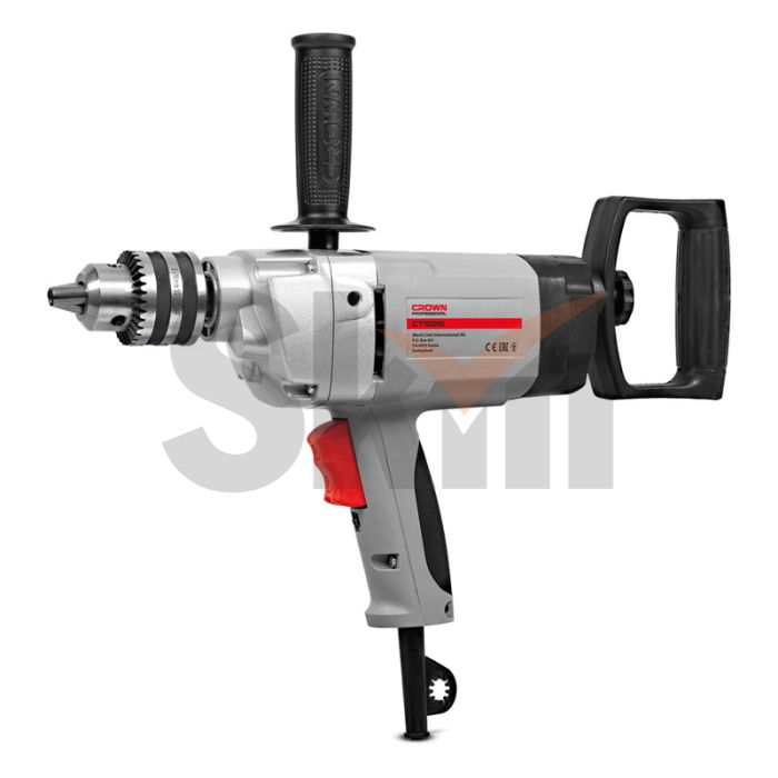 CT10010 CROWN Дрель безударная 1050Вт, КП 3-16мм, меш.130мм