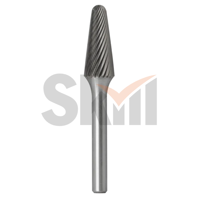 Борфреза сфероконическая L 14х28 M06 одинарная насечка