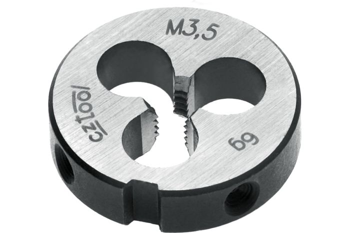 Плашка Bucovice Tools М3,5х0,6 115CrV3 DIN EN 22568 6g 20х5мм 210035