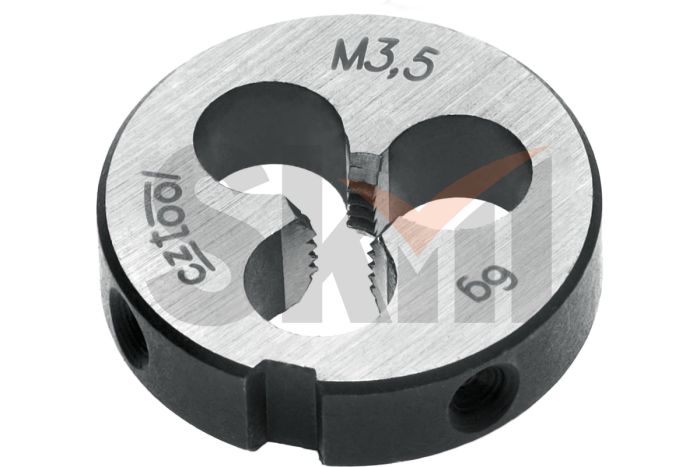 Плашка М 3,5х0,6 DINEN22568 115CrV3 6g 20х5мм Bucovice(CzTool) 210035