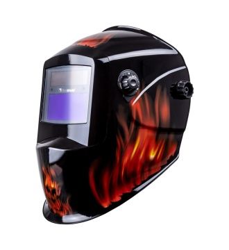 Маска сварщика КОРУНД-2 "пламя" (ф-р 7100V) без коробки