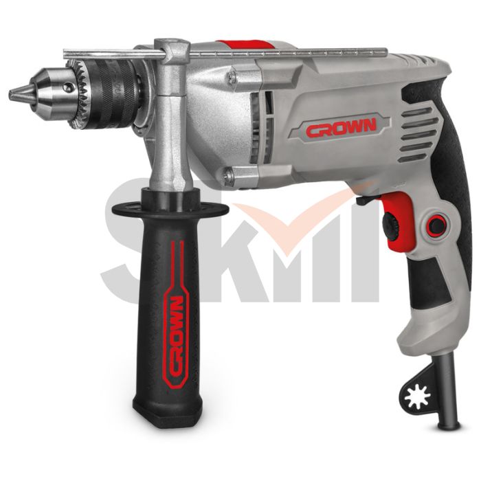 CT10130 CROWN Дрель ударная, 810Вт, КП 1,5-13мм