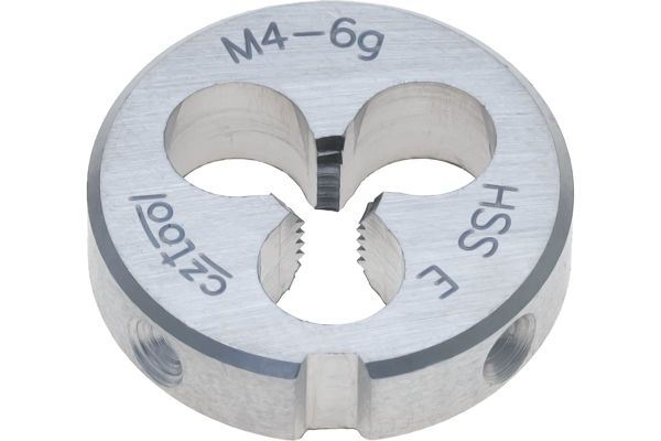 Плашка Bucovice Tools М4х0,7 HSSE DIN EN 22568 6g 20х5мм 290040 Плашка Bucovice Tools М4х0,7 HSSE DIN EN 22568 6g 20х5мм 290040