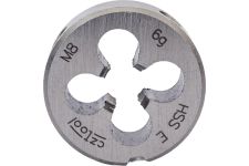 Плашка Bucovice Tools М8х1,25 HSSE DIN EN 22568 6g 25х9мм 290080 Плашка Bucovice Tools М8х1,25 HSSE DIN EN 22568 6g 25х9мм 290080