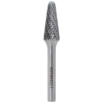 Борфреза сфероконическая L 19х38 M06 двойная насечка