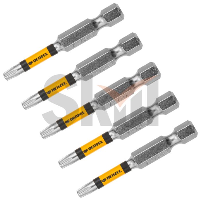 Бита T15x50, 5 шт. Denzel