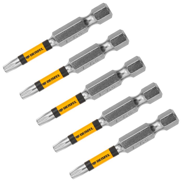 Бита T15x50, 5 шт. Denzel Бита T15x50, 5 шт. Denzel