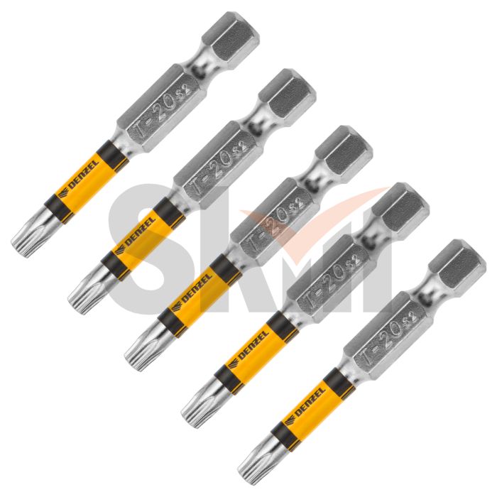 Бита T20x50, 5 шт. Denzel