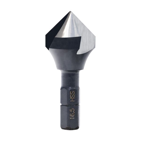 Зенковка-бита 90° 16,5мм HSS 3z L40мм M8(BF) Bucovice(CzTool) 744165 Зенковка-бита 90° 16,5мм HSS 3z L40мм M8(BF) Bucovice(CzTool) 744165