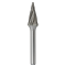 Борфреза коническая M 05х13 M03 насечка по алюминию