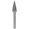 Борфреза коническая M 05х13 M03 насечка по алюминию