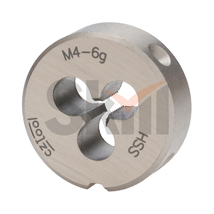 Плашка М 4,0х0,7 PN8/3225 HSS 6g 25х9мм Bucovice(CzTool) 260040