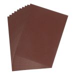 Шлифлист на тканевой основе, зернистость № 20, 240 х 170 мм, 10 шт, водостойкий, "БАЗ"