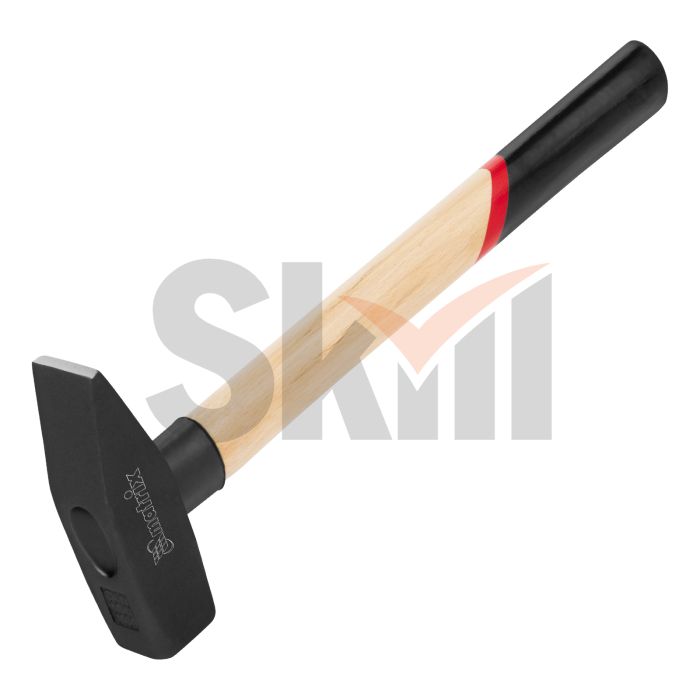 Молоток слесарный, 1000 г, квадратный боек, деревянная рукоятка Matrix