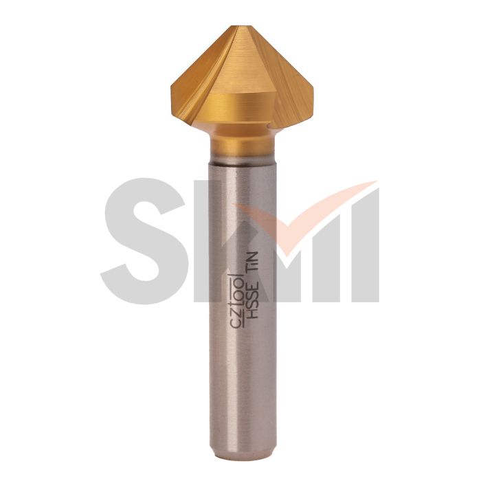 Зенковка по металлу Bucovice 90° 10,4мм HSSE-Co5 TiN 3z L54мм d6мм 795104