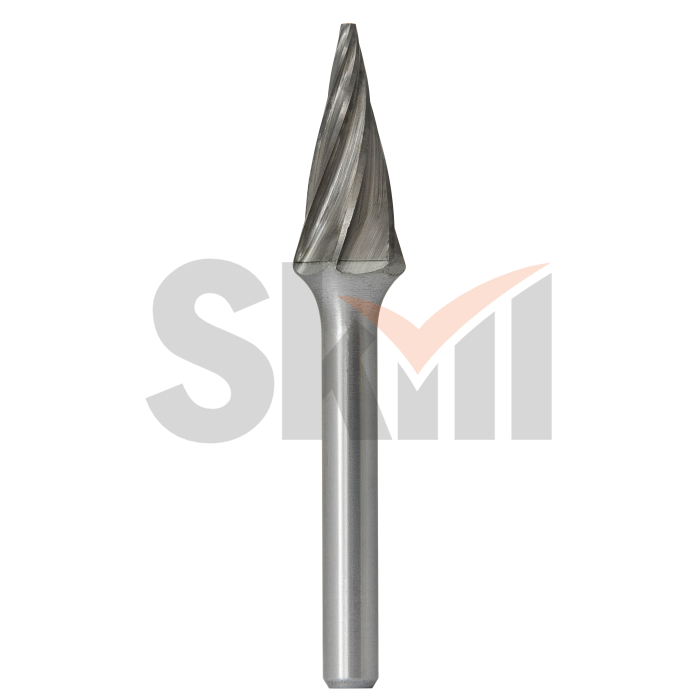 Борфреза коническая M 08х20 M06 насечка по алюминию
