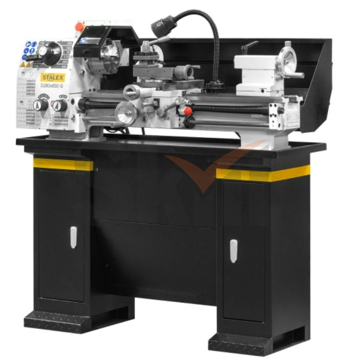 Станок настольный токарный Stalex  D280x650G, 280х600 мм, 230В с подставкой