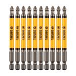 Бита PH2х90, сталь S2, цилиндр., 10 шт. Е 6,3 Denzel