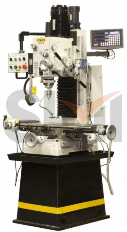 Станок фрезерно-сверлильный Stalex BF50PF, 800х240 мм, автоподача X/Y, 380В NEW!!!