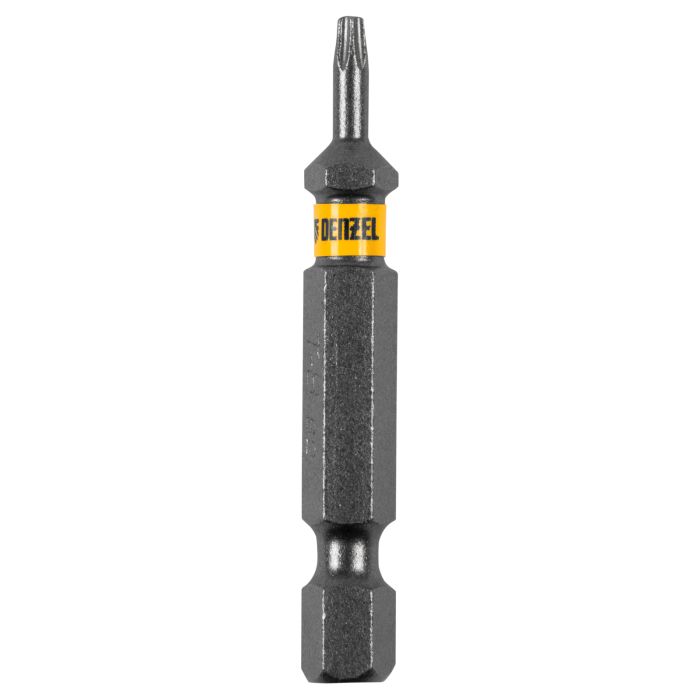 Бита TX 8х50, сталь S2, шестигранный профиль, 10 шт. Е 6,3 Denzel Бита TX 8х50, сталь S2, шестигранный профиль, 10 шт. Е 6,3 Denzel