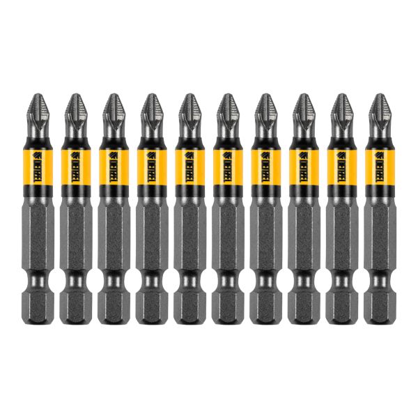 Бита PH2х50, сталь S2, цилиндр., 10 шт. Е 6,3 Denzel