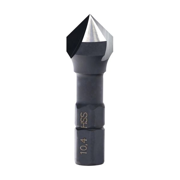 Зенковка-бита 90° 10,4мм HSS 3z L34мм M5(BF) Bucovice(CzTool) 744104 Зенковка-бита 90° 10,4мм HSS 3z L34мм M5(BF) Bucovice(CzTool) 744104