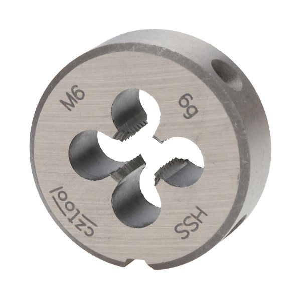 Плашка Bucovice Tools М6х1,0 HSS PN8/3225 6g 25х9мм 260060 Плашка Bucovice Tools М6х1,0 HSS PN8/3225 6g 25х9мм 260060