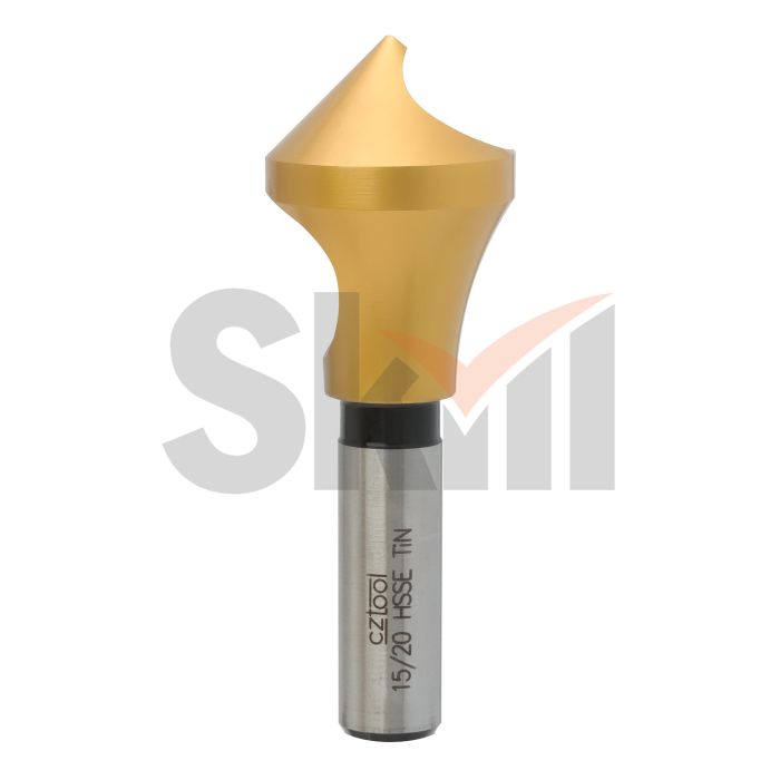 Зенковка ц/х 90° 28,0мм HSSE-VA TiN (15/20, полая, с отверстием) d12мм Bucovice(CzTool) 893020