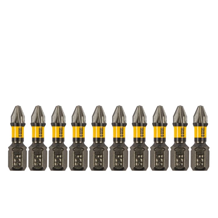 Бита IMPACT, PZ2x25 мм, лазерная обработка шлица, сталь S2, 10 шт., Е 6,3 Denzel Бита IMPACT, PZ2x25 мм, лазерная обработка шлица, сталь S2, 10 шт., Е 6,3 Denzel