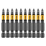 Бита PH1х50, сталь S2, цилиндр., 10 шт. Е 6,3 Denzel