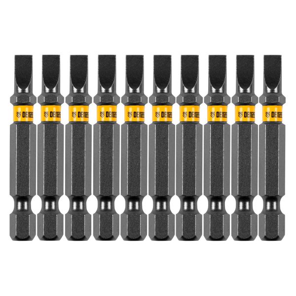 Бита SL5,0х50, сталь S2, шестигранный профиль, 10 шт. Е 6,3 Denzel