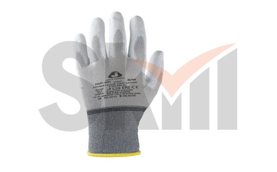 Volt Защитные трикотажные перчатки Jeta Safety - S с углеродной нитью с полиуретановым покрытием лад