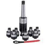 Набор держателей KM2 (МТ2)-GT12 с предохранительными головками (M3-M12) ISO