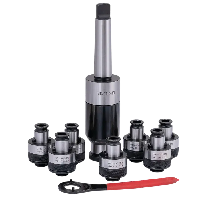 Набор держатель KM3-GT12 с предохранительными головками (M3-M12) ISO