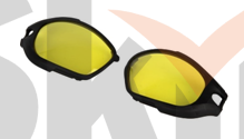 Сменные линзы для защитных очков Jeta Safety модель Halo, янтарные
