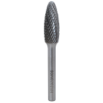 Борфреза пламевидная H 14х32 M08 двойная насечка