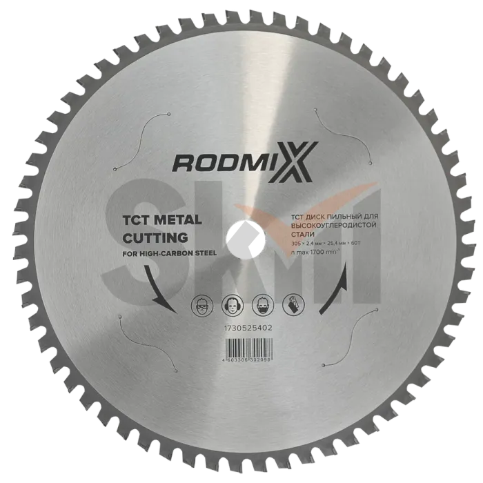 TCT Диск пильный для высокоуглеродистой стали 405х2,8х25,4х120T