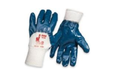 Защитные трикотажные промышленные перчатки - L с нитриловым покрытием 3/4