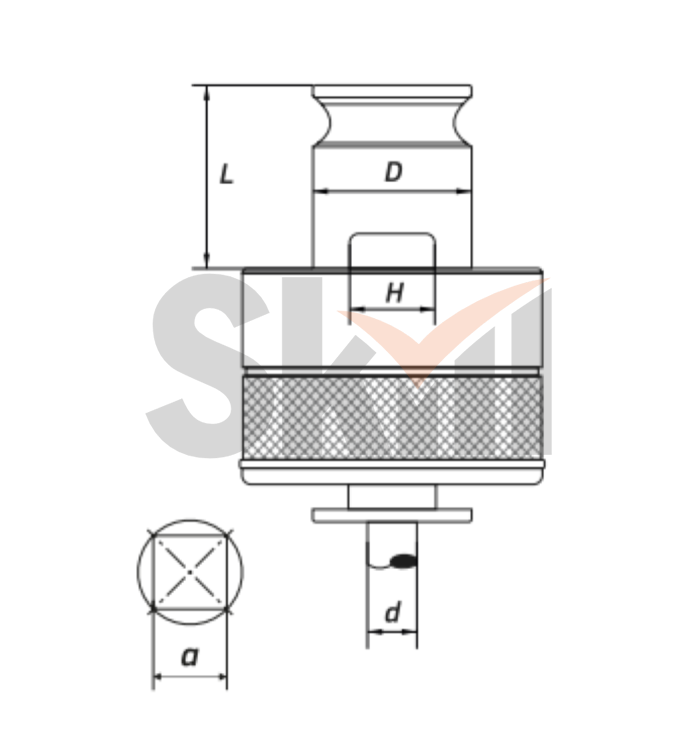Предохранительная головка GT12 под метчик ISO M12
