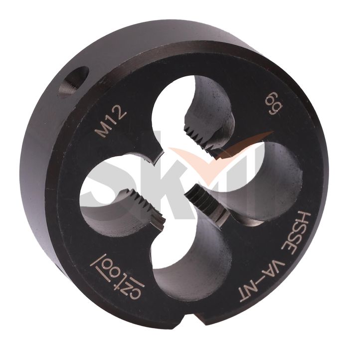 Плашка М12х1,75 DINEN22568 HSSE-VA-NT 6g 38х14мм (Стружколом) Bucovice(CzTool) 301120