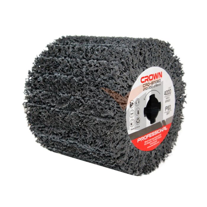 Щетка из чёрного алмазного абразива CROWN CAQ-B11060