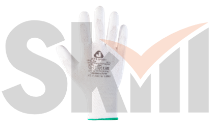 Защитные промышленные перчатки из полиэфирной пряжи - w M c полиуретановым покрытием