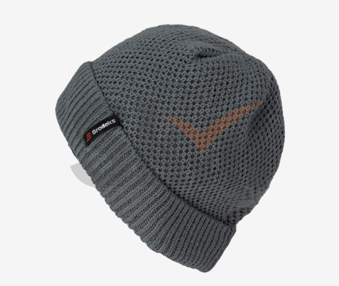 Шапка Brodeks Regular Fleece Warming серый